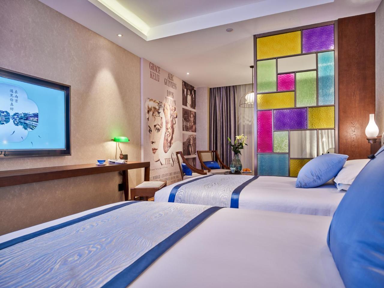 Ssaw Boutique Hotel Nanjing Grand Theatre Exterior foto