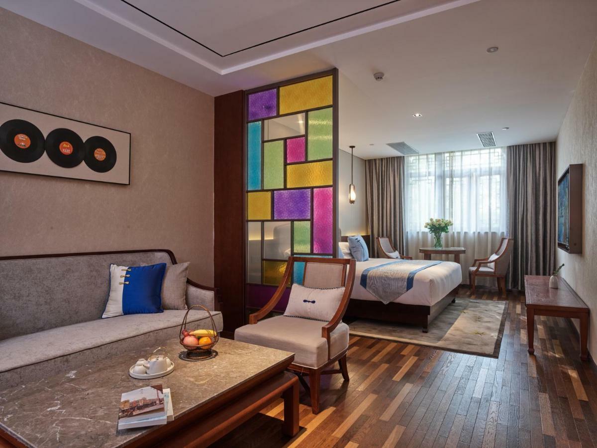 Ssaw Boutique Hotel Nanjing Grand Theatre Exterior foto